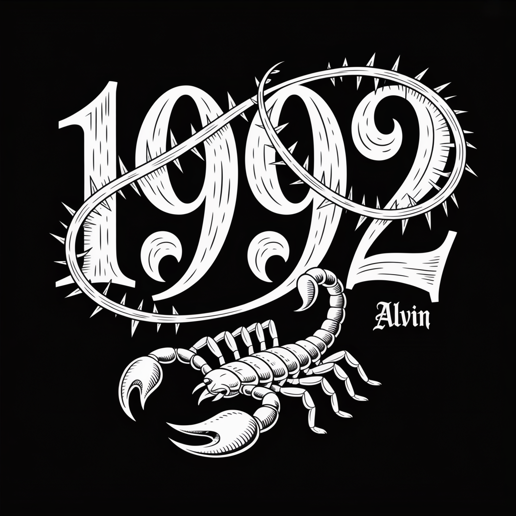 1992 Scorpion - digital file