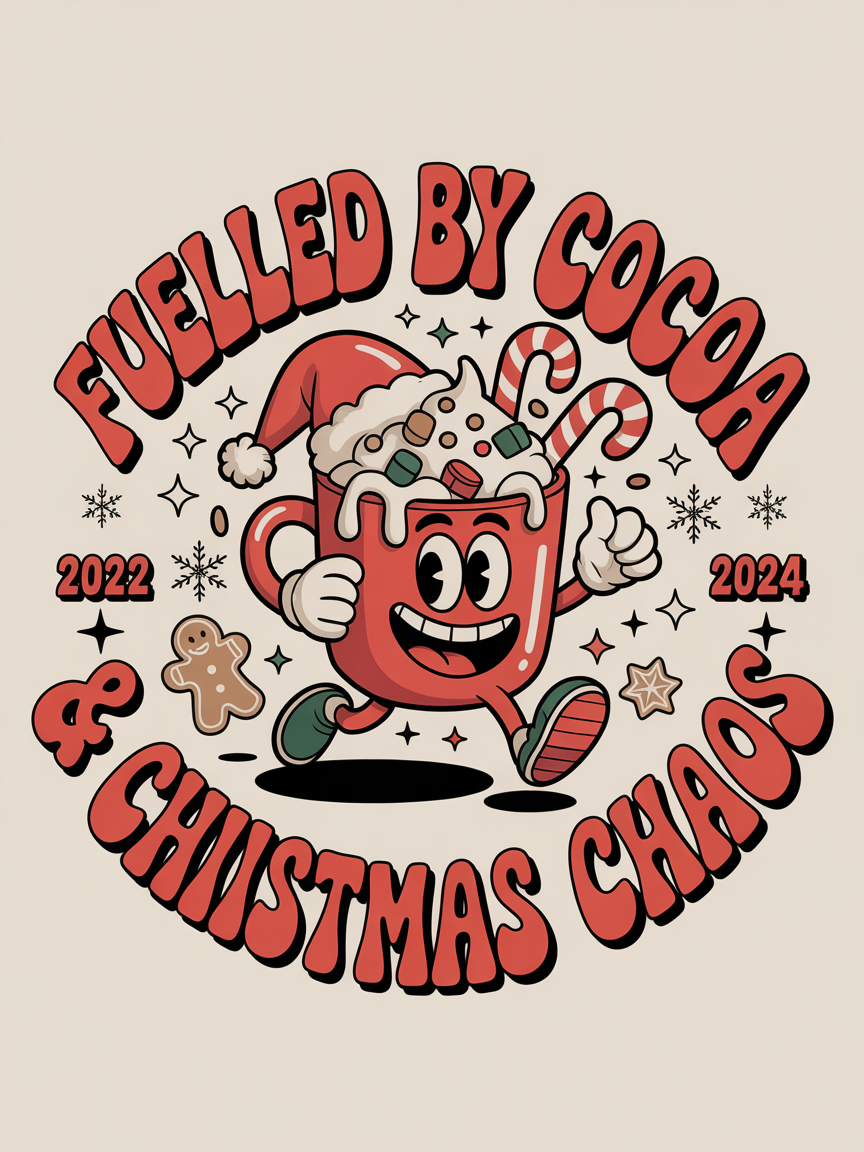 Fuelled by cocoa - digital file
