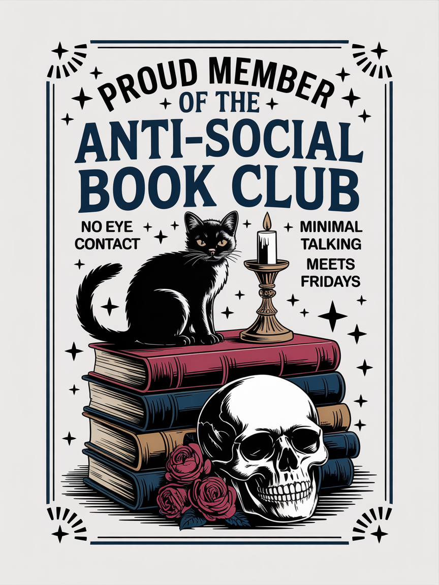 Anti-Social book club - digital file