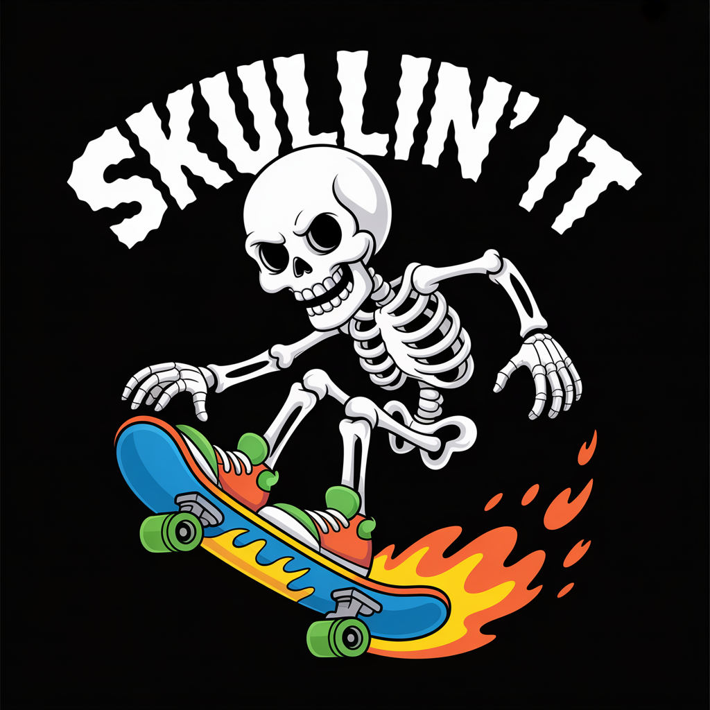 Skullin' It - digital file