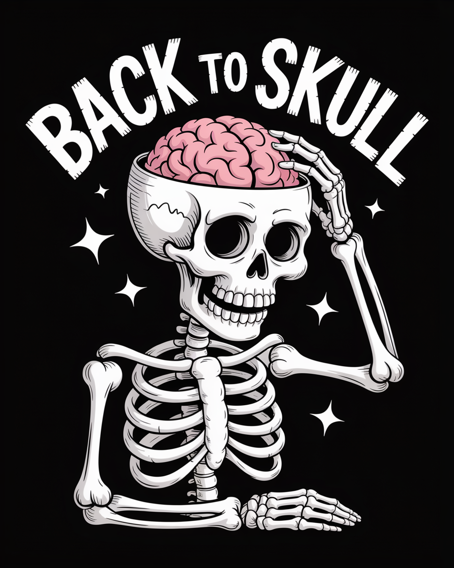 Back to Skull - digital file