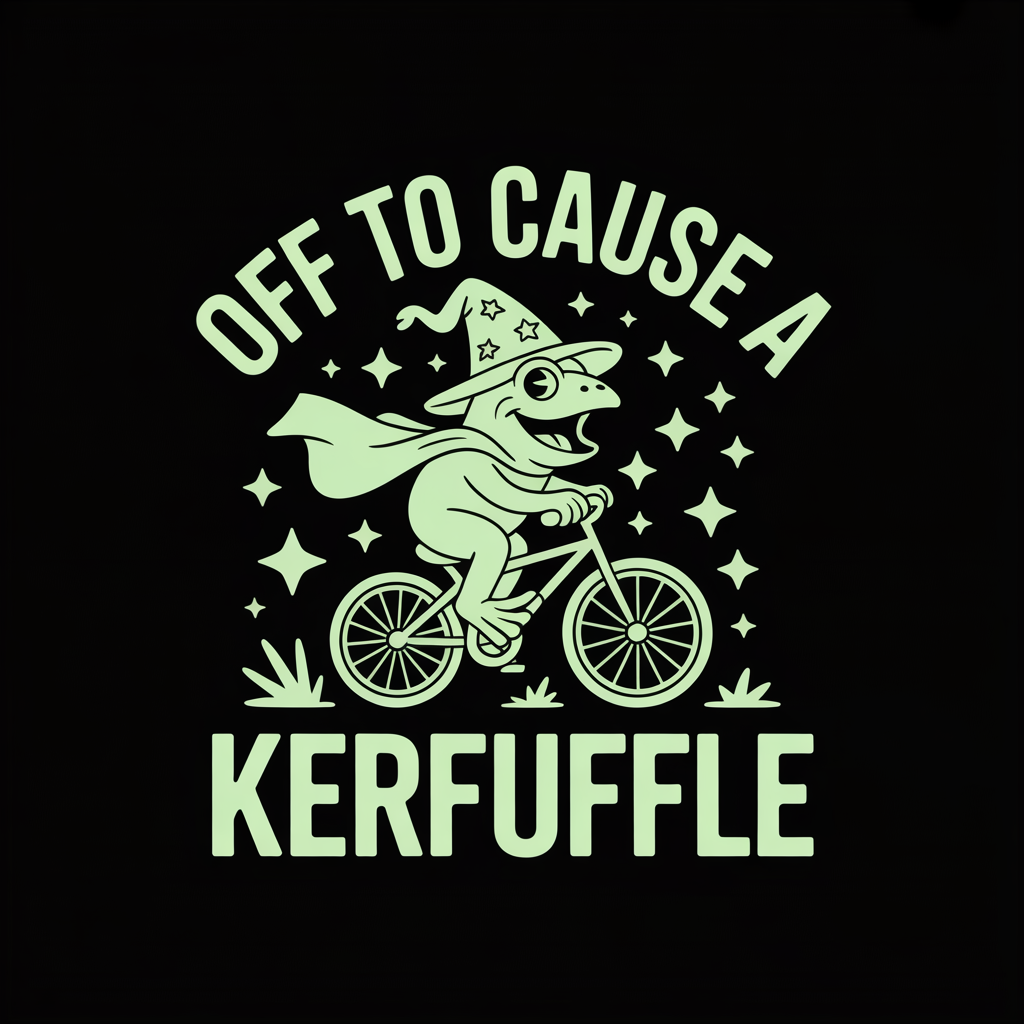 Off to cause a kerfuffle - digital file