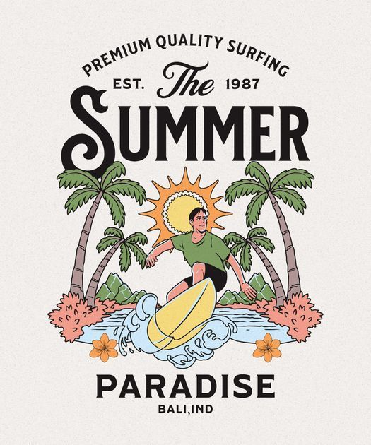 Summer paradise - digital file