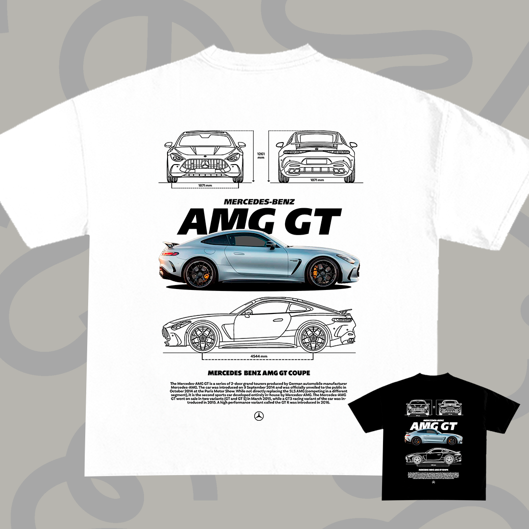 Mercedes-Benz AMG GT Coupe t-shirt design