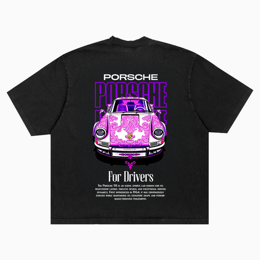 Illustration t-shirt design - porsche