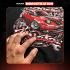 Y2K style cars bundle pack. T-shirt design for DTF