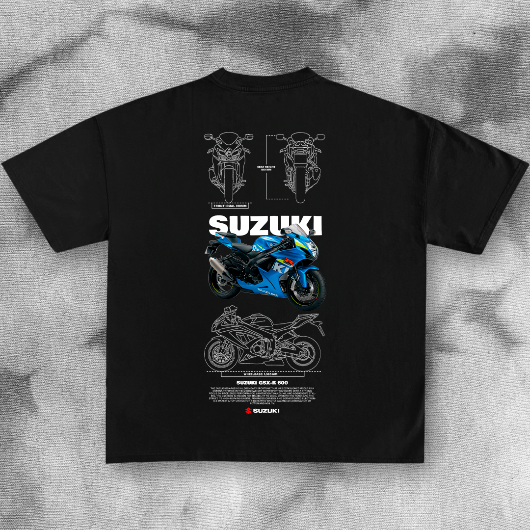 Suzuki GSX-R 600 - t-shirt design