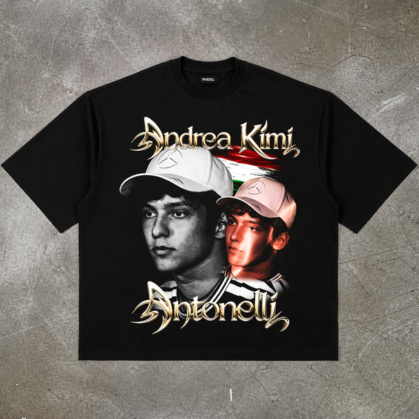 Andrea Kimi Antonelli t-shirt design Halftone Effect