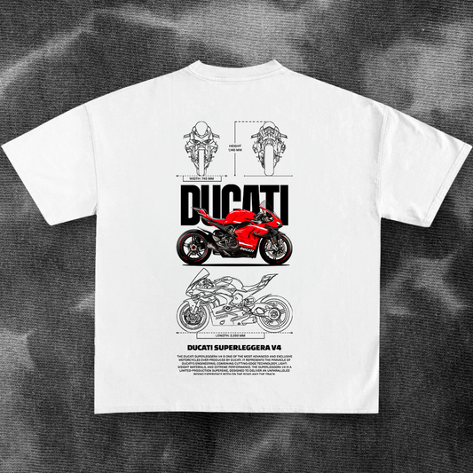 Ducati Superleggera V4 - t-shirt design