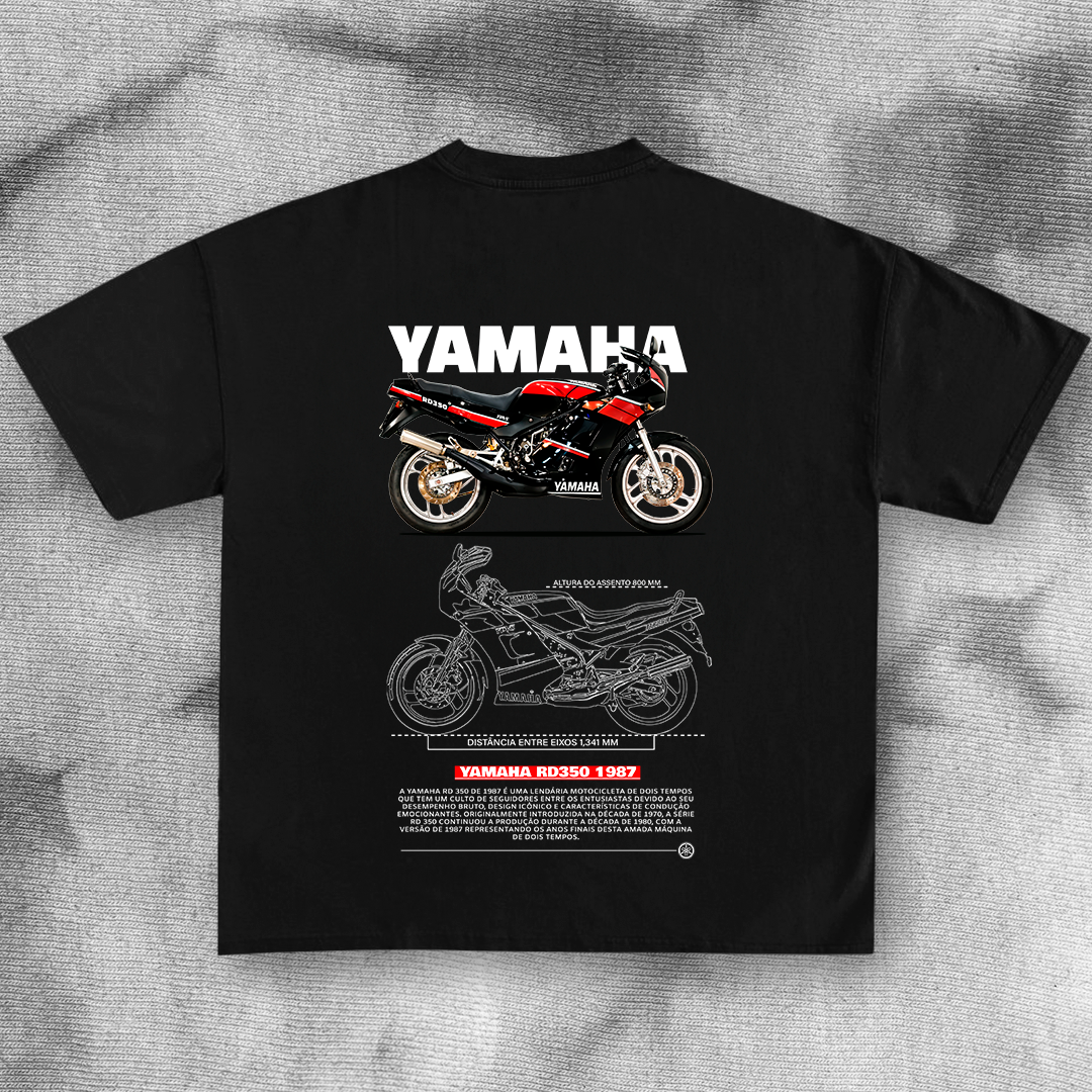 Yamaha RD350 1987 - t-shirt design