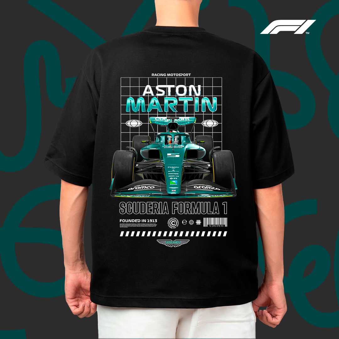 Aston Martin Scuderia F1 - T-shirt design