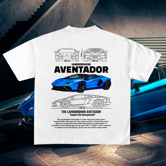 Lamborghini Aventador t-shirt design