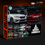 Premium Bundle Pack 126 files bmw for print DTF