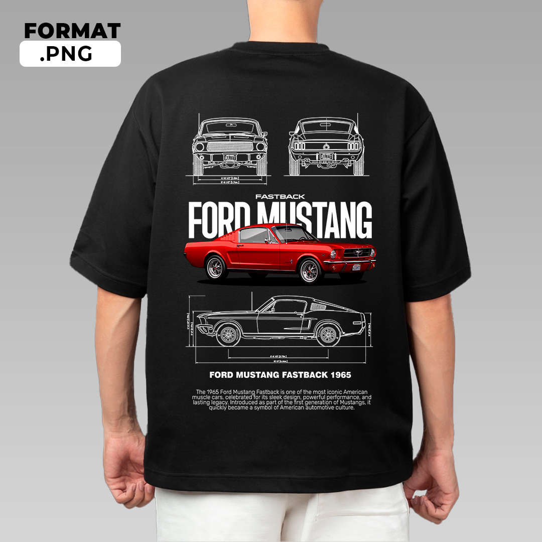 Automotive illustration T-shirt design – instant digital