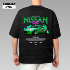 Car design for t-shirt, graphic, vector for print