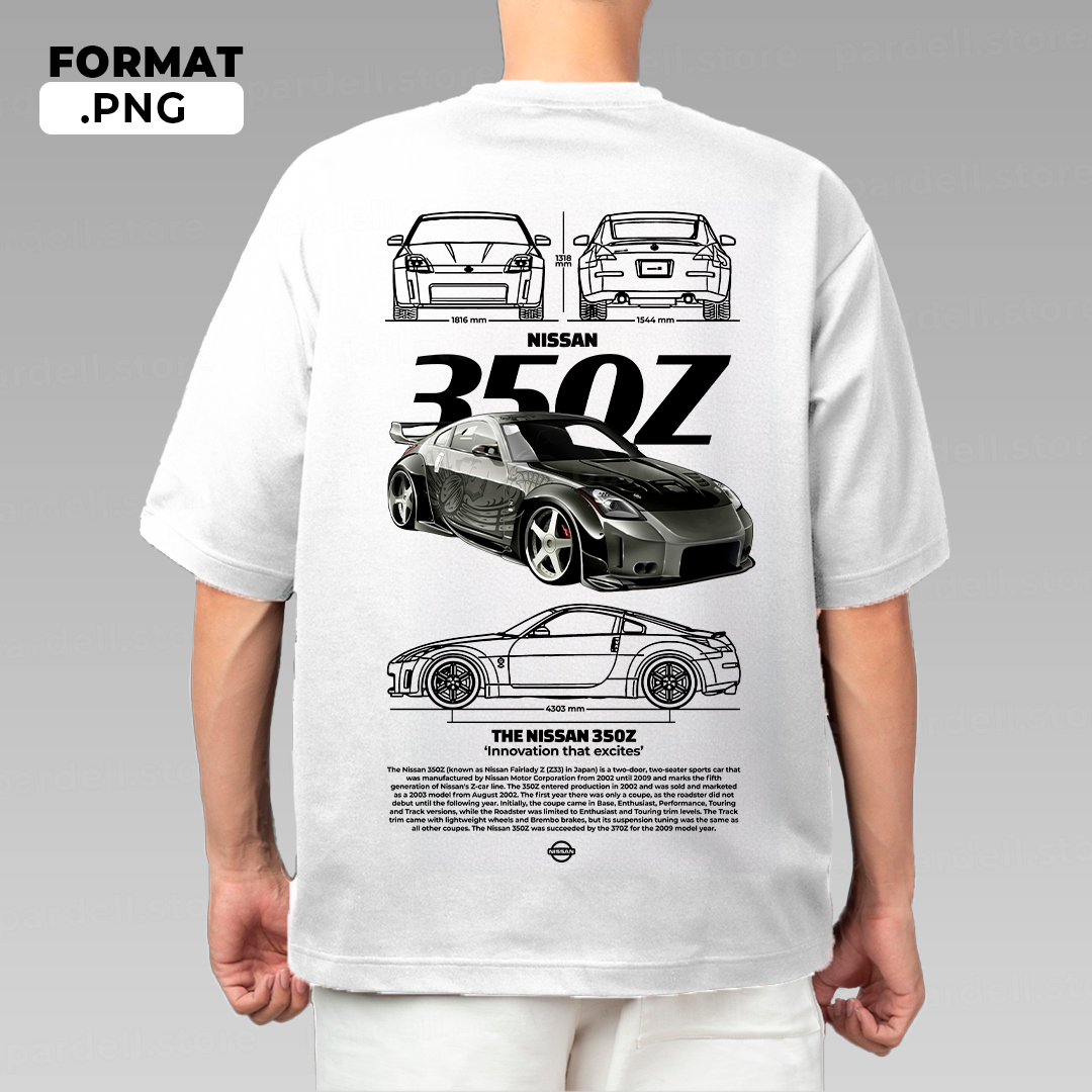 Nissan 350z T-shirt design