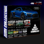 Car collection bundle pack premium t-shirt designs DTF