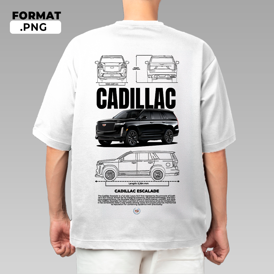 Cadillac Escalade Luxury SUV - t-shirt design