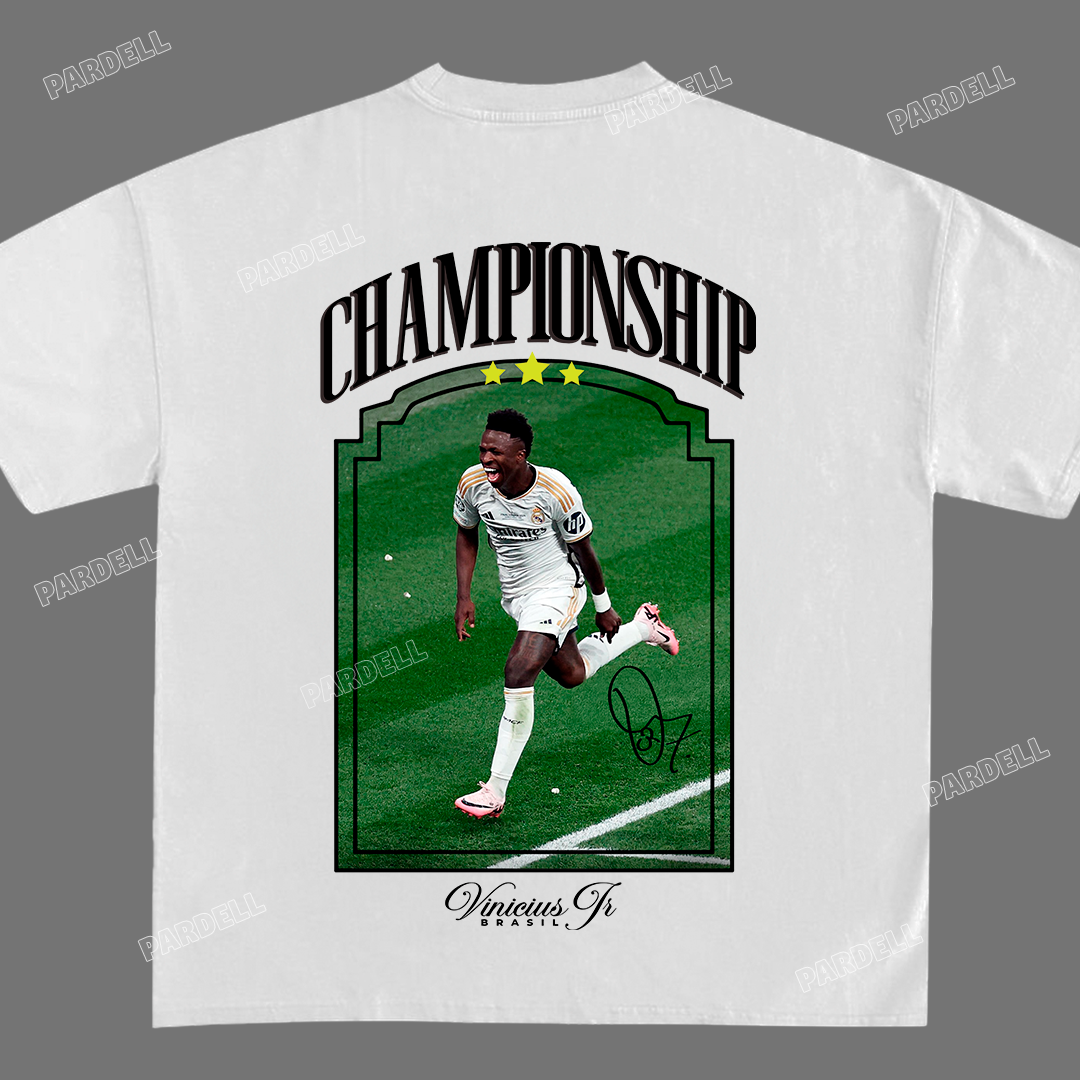 ViniJR - Championship t-shirt design template download