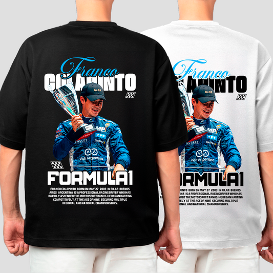 Franco Colapinto Formula - t-shirt design