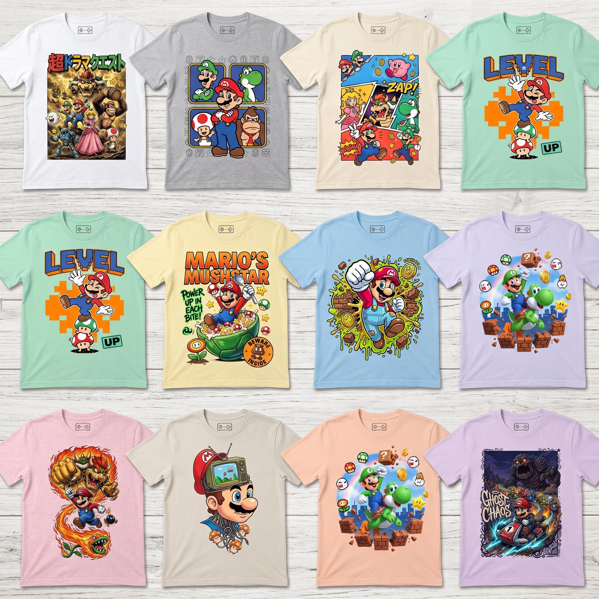 Design pack for print mario b