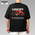 FILE, design motorcycle PNG - digital product