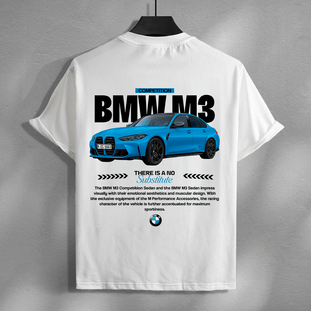 car t-shirt desing - bmw m3 competition