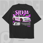 Template car JDM Silvia S15 t-shirt design