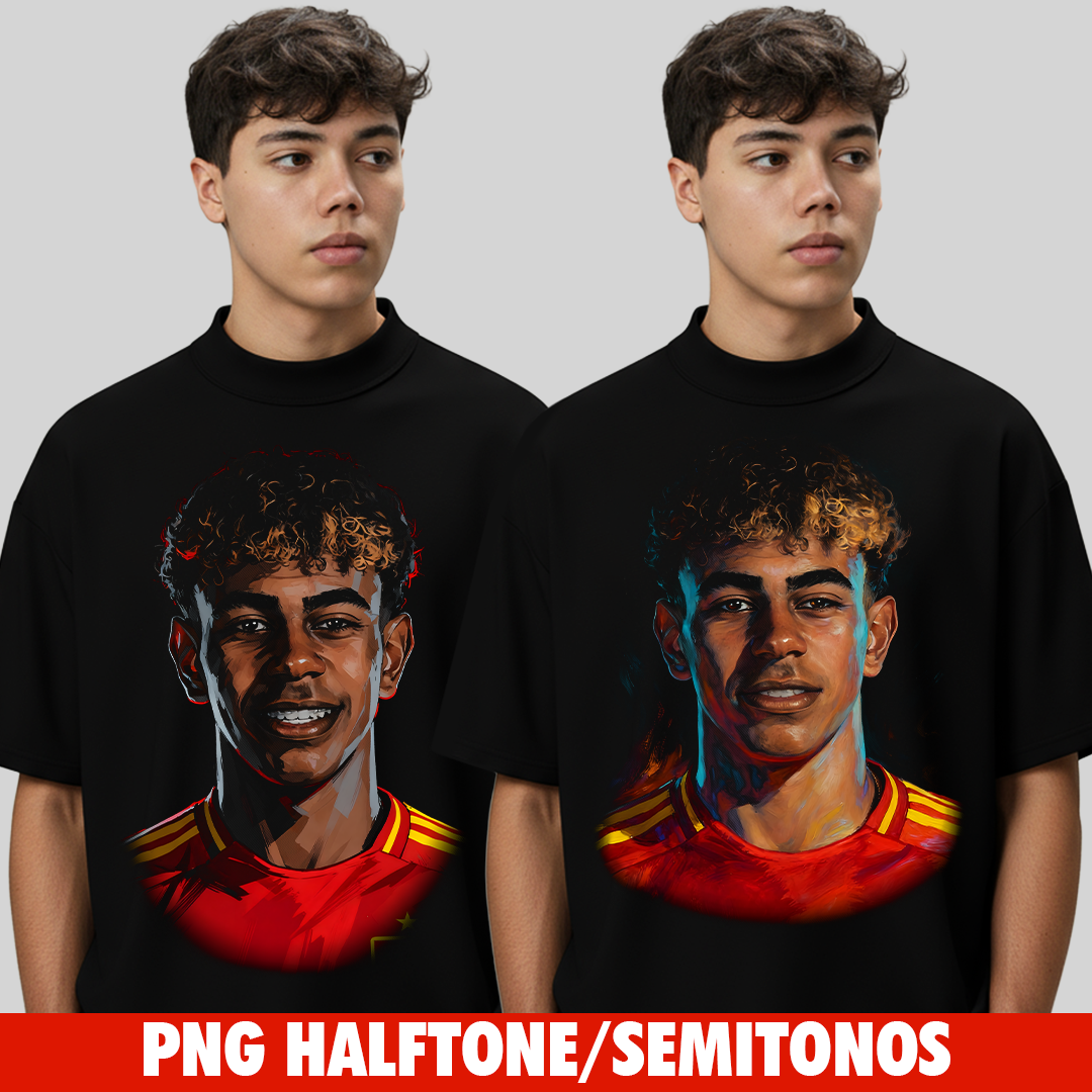 Yamal Football player t-shirt design