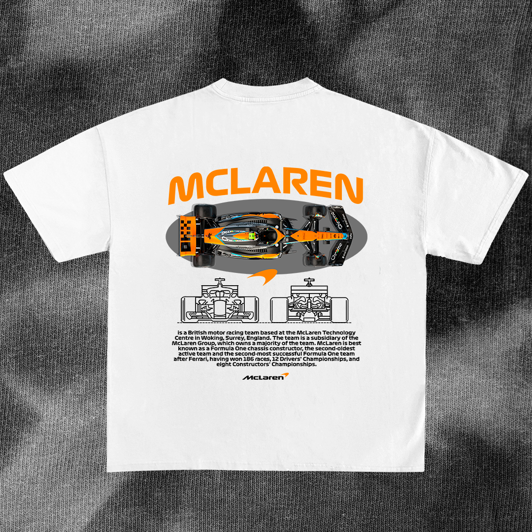 Mclaren F1 Scuderia - t-shirt design