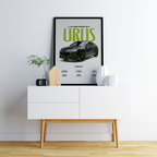 Digital poster - Lamborghini Urus for print
