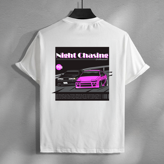 Night Chasing - car t-shirt design FREE