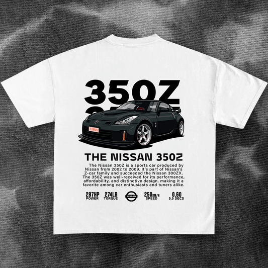 Nissan 350z black - t-shirt design