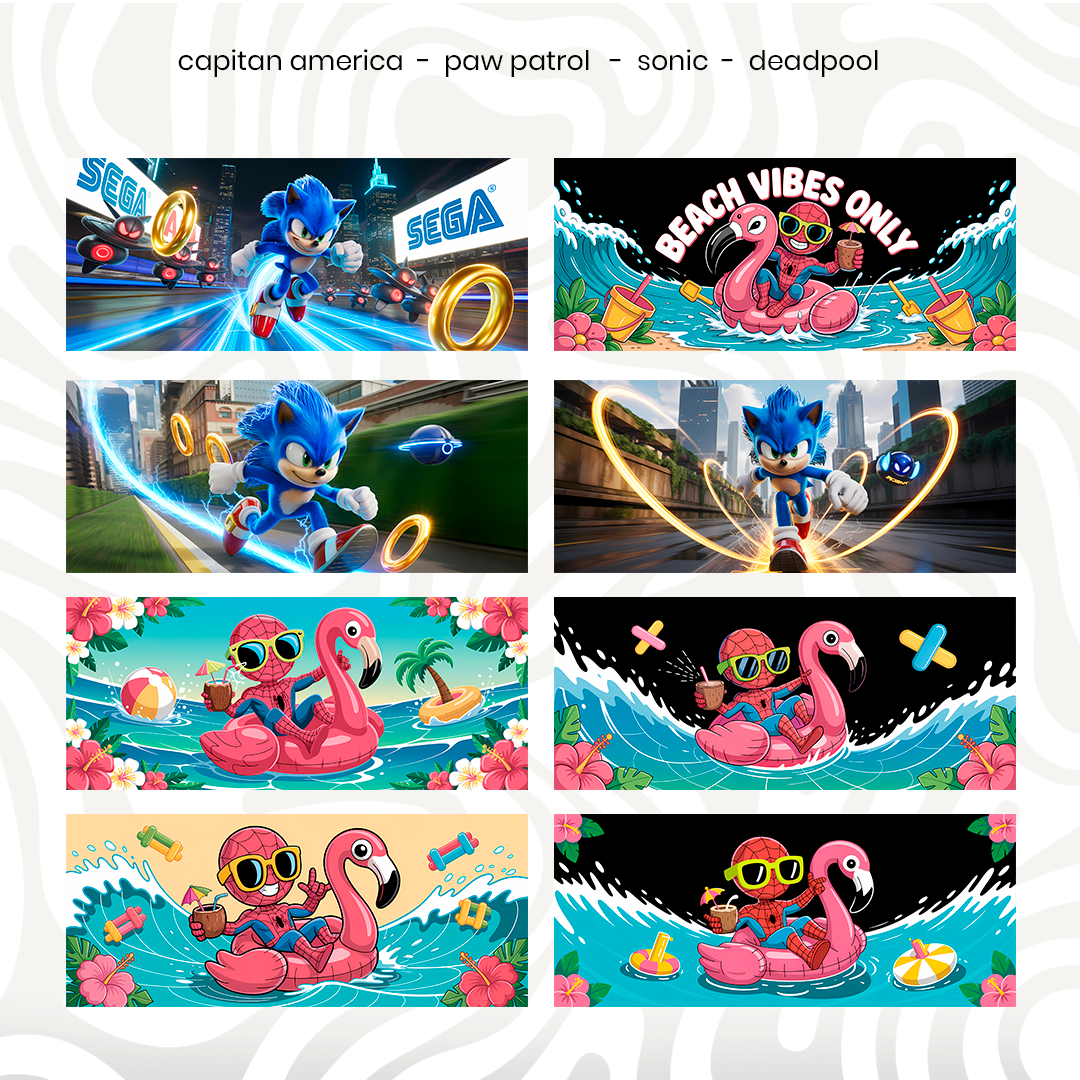 40 Mugs templates for print - Mugs Bundle