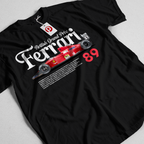Ferrari F1-89 template t-shirt design