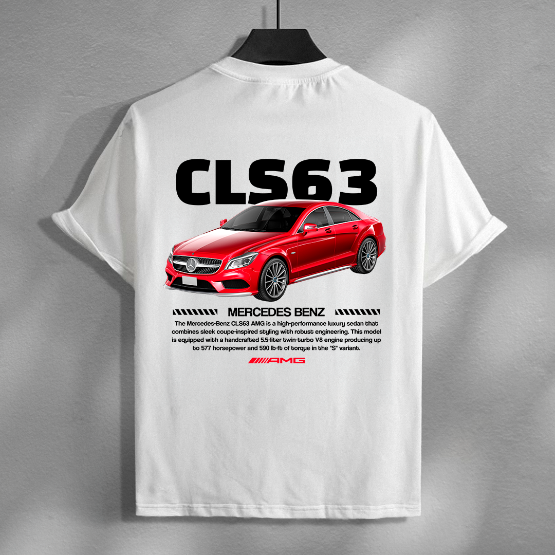 car t-shirt desing - mercedes benz cls63