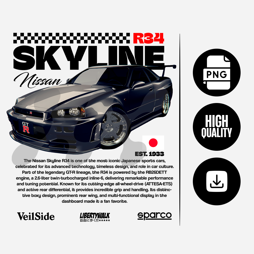 Street racing vibes T-shirt artwork – printable