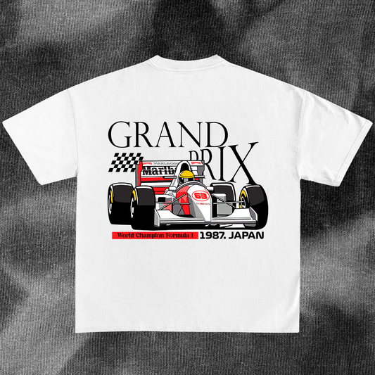 Grand Prix 1987 Japan - t-shirt design