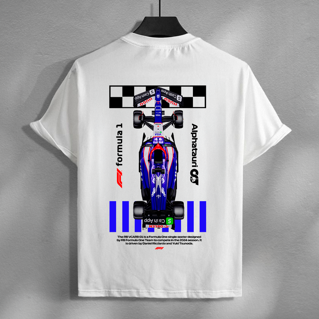 F1 design for printing on t-shirts