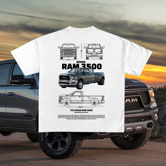 Dodge Ram 3500 template - t-shirt design