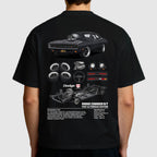 Digital Artwork Dodge Charger F&F t-shirt design