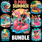 D.Pool Summer Vacations - t-shirt design svg-png