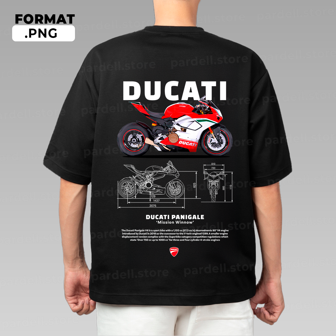 Ducati Panigale T-shirt design