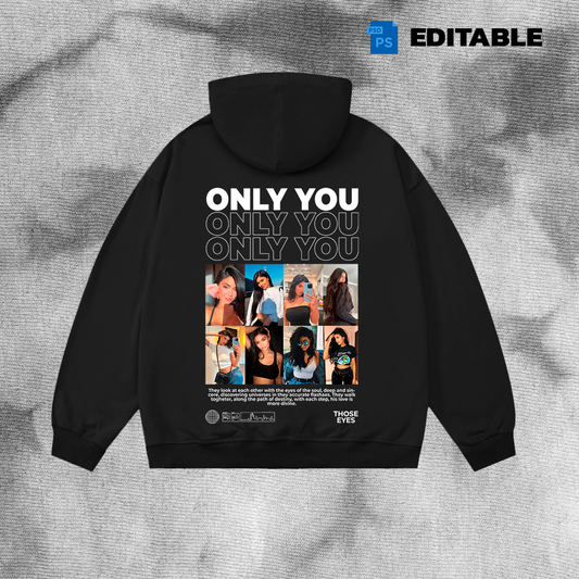 Only You - editable design