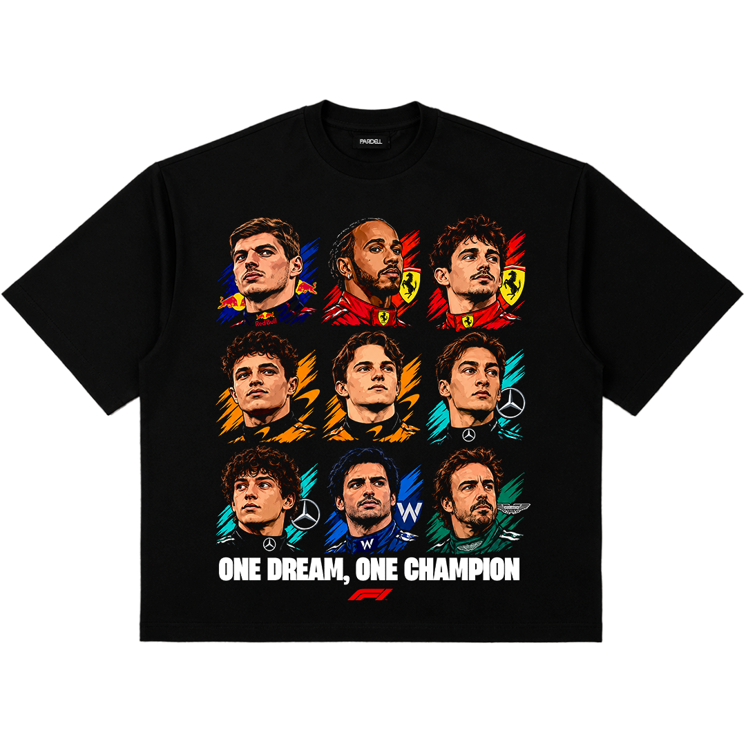 Digital File - One dream, one champion tshirt design