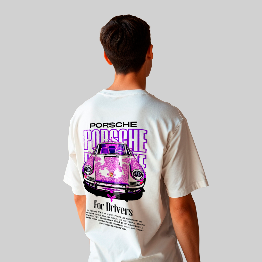 Illustration t-shirt design - porsche