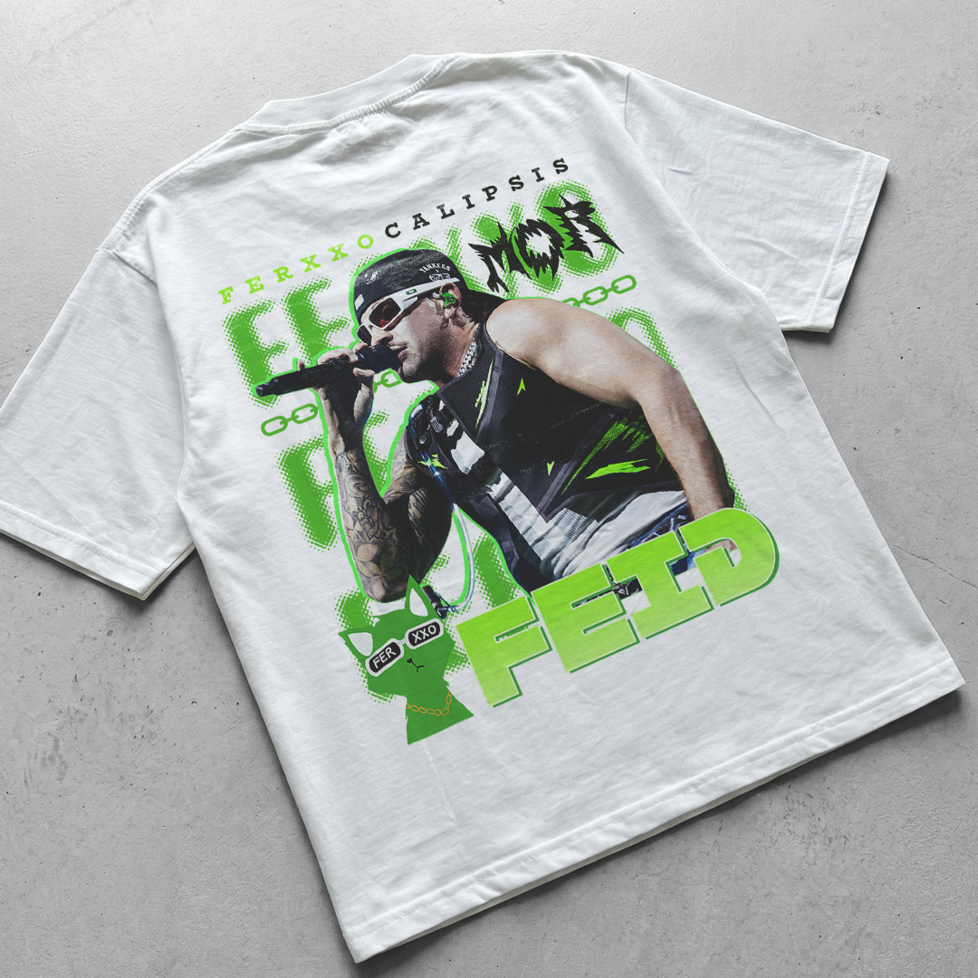 Diseño para camiseta Feid Ferxxo