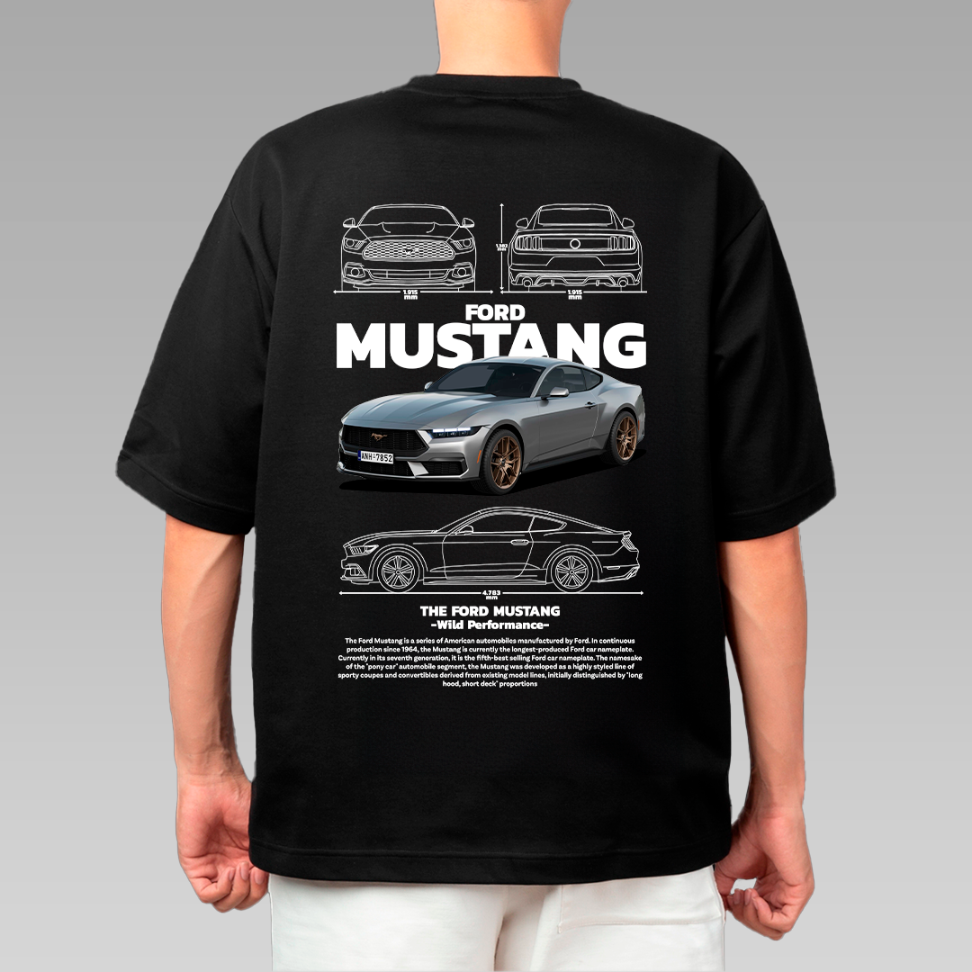 Ford Mustang - t-shirt design