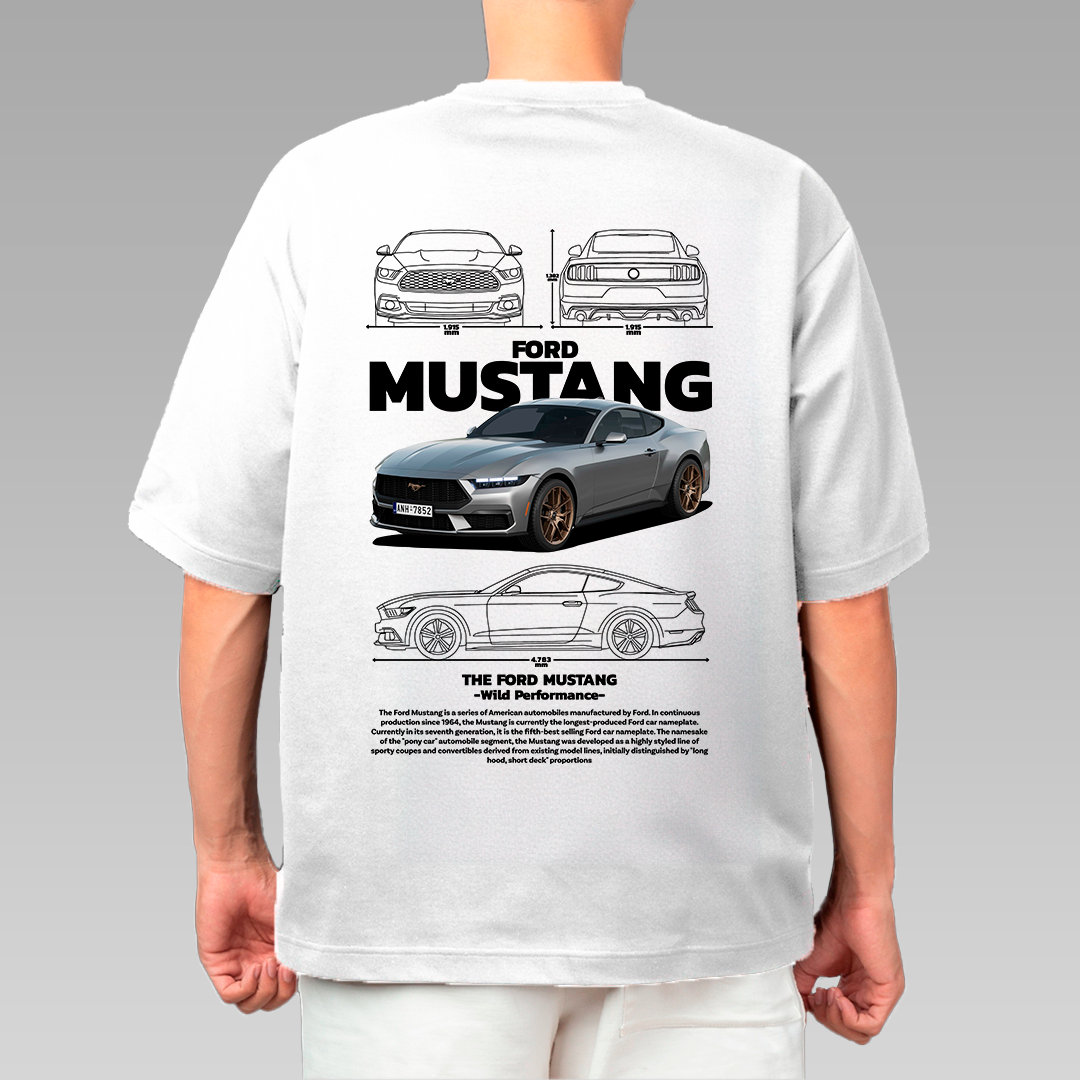 Ford Mustang - t-shirt design