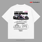 Template Franco Colapinto t-shirt design
